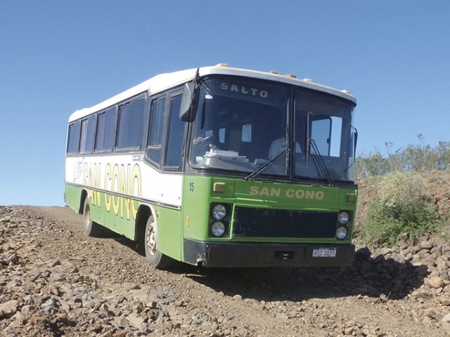 El viaje rural en ómnibus más largo del país