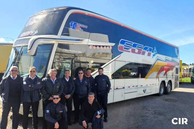 EGA incorpora nuevas unidades Volvo B450R y refuerza su apuesta por la seguridad y el confort EGA incorpora nuevas unidades Volvo B450R y refuerza su apuesta por la seguridad y el confort