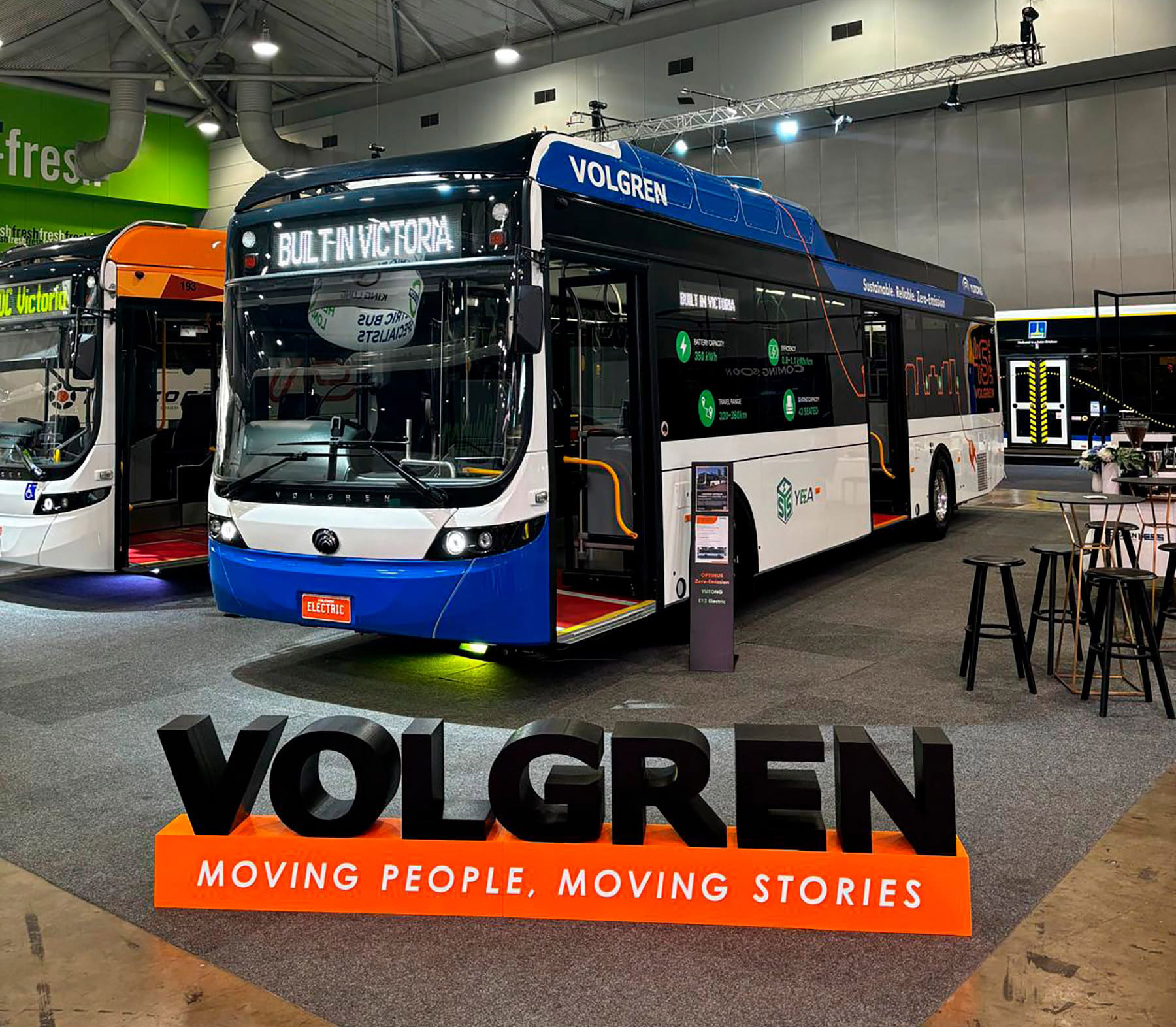 VOLGREN lanza nuevos ómnibus en el National Bus And Coach Show 2024