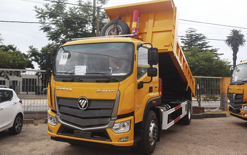 FOTON VOLCADORA 6m3: El camión multiuso mejor valorado del mercado uruguayo