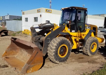 Pala Cargadora JCB modelo 436ZX, balde frontal 2,7 m3