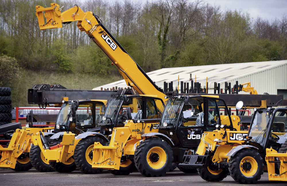 JCB se prepara para celebrar el 40 aniversario del inicio de la producción del manipulador telescópico