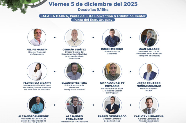 Primer Foro PASAJEROS en EXPOCARGA: Uruguay pone en movimiento el futuro del transporte de personas Primer Foro PASAJEROS en EXPOCARGA: Uruguay pone en movimiento el futuro del transporte de personas