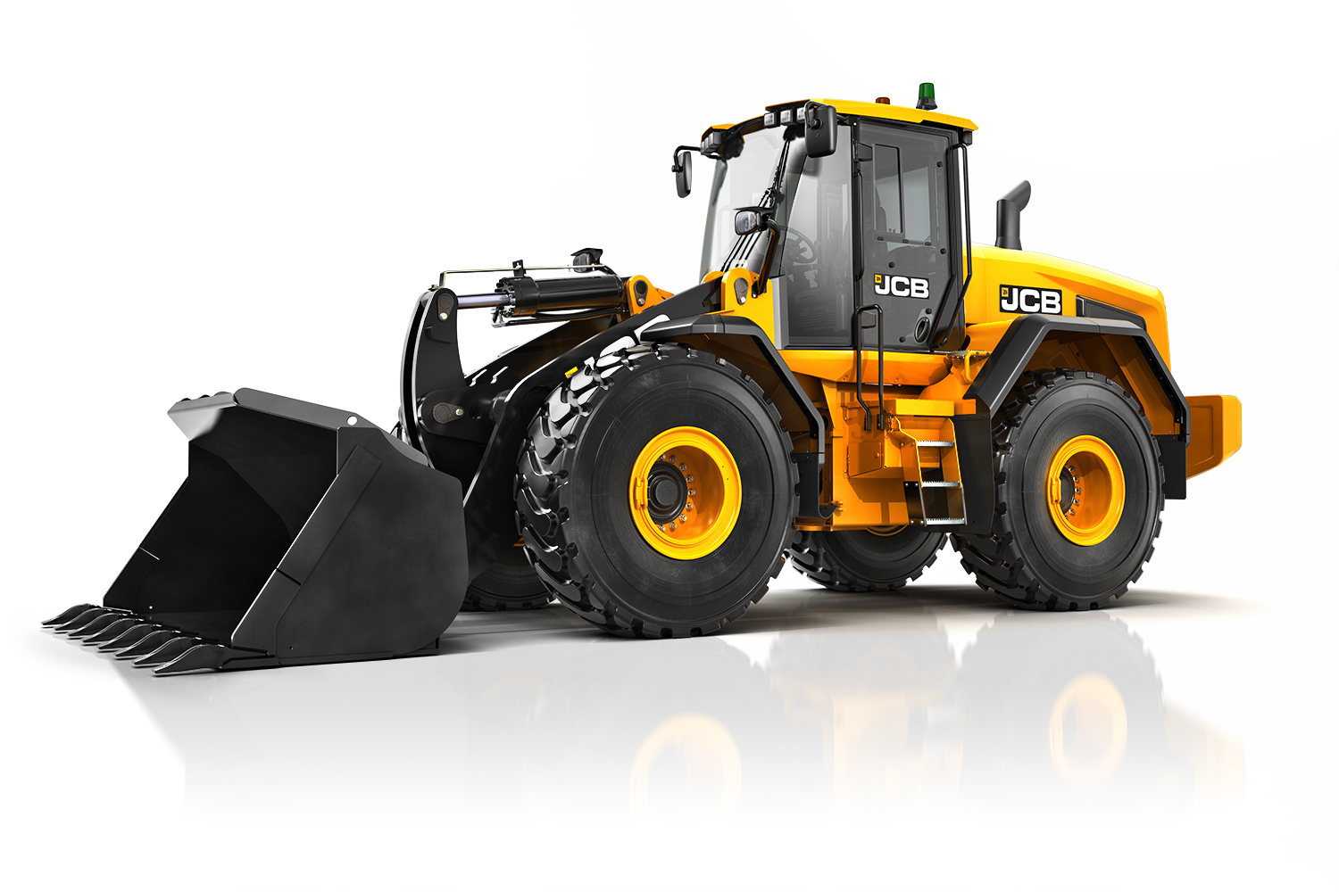 JCB 457: Palas cargadoras: con una cabina amplia y confortable