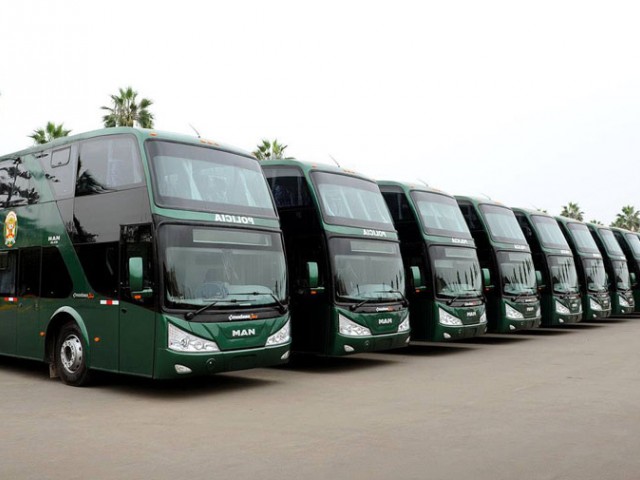 Los Buses Volkswagen y MAN son los elegidos por la Policía Nacional de Perú