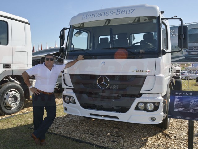 Expo Activa 2015: Freightliner y Mercedes-Benz con novedades