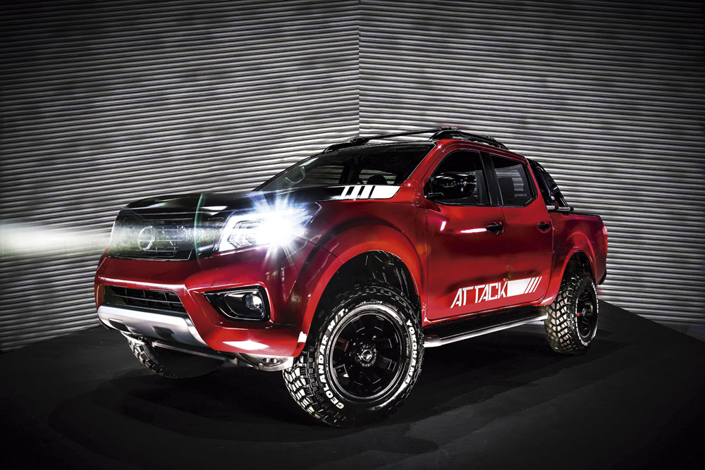 Nissan presentó la Frontier Attack Concept