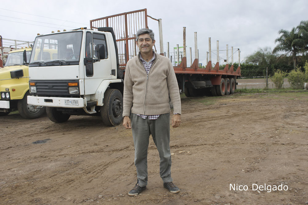 NICO DELGADO: “Con un solo camión vivía bien,  luego empecé a crecer y me compliqué”