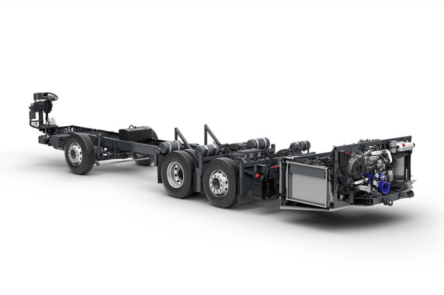 El chasis B320R 6x2 B100 Flex amplía la oferta de Volvo para la descarbonización de los sistemas BRT El chasis B320R 6x2 B100 Flex amplía la oferta de Volvo para la descarbonización de los sistemas BRT