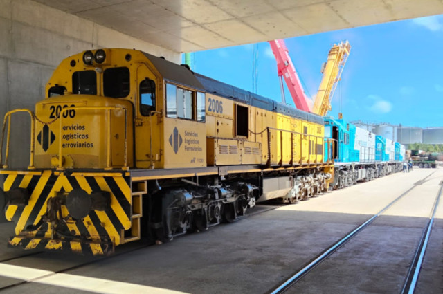 SELF trasladó locomotoras desde el Puerto de Montevideo para su puesta en operación en 2026 SELF trasladó locomotoras desde el Puerto de Montevideo para su puesta en operación en 2026