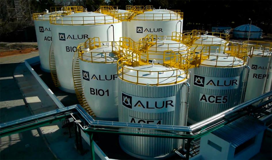 Planta de Capurro: ALUR exportó 300 toneladas de biocombustible con alto valor ambiental a Holanda