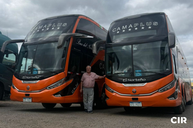 El Norteño incorporó nuevos Volvo B450R 8x2 con avanzada tecnología en seguridad El Norteño incorporó nuevos Volvo B450R 8x2 con avanzada tecnología en seguridad