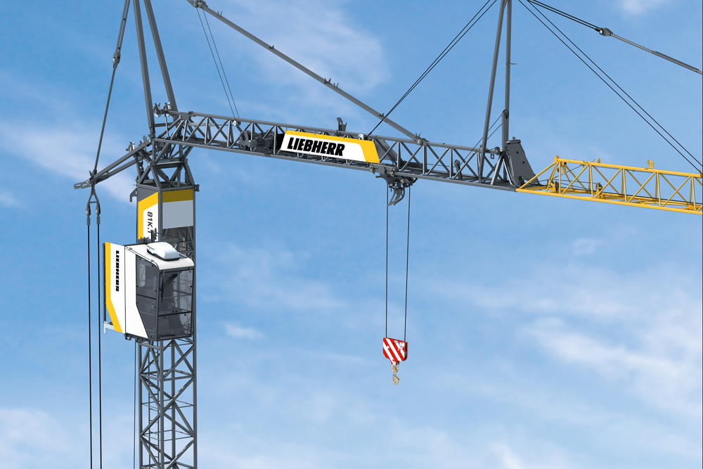 81 K.1 y 65 K.1: actualización de las grúas torre de Liebherr 