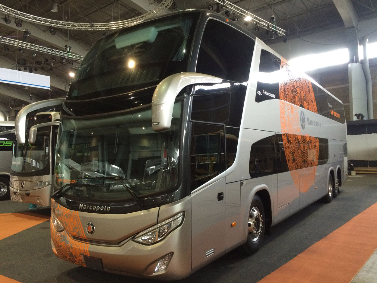 Marcopolo intensifica su presencia en México y lanza nuevos modelos de ómnibus en la Expo Foro 2016