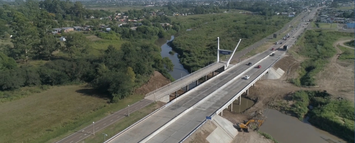 Se inauguró nuevo puente en ruta 5 sobre el arroyo Cuñapirú