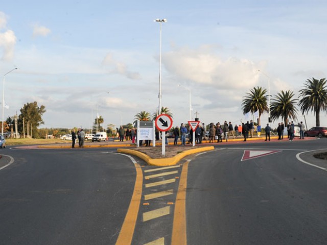 MTOP inauguró obras de infraestructura vial en ruta 6, entre bypass de Sauce y ruta 11